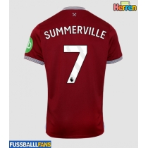 West Ham United Crysencio Summerville #7 Heimtrikot 2025-26 Kurzarm